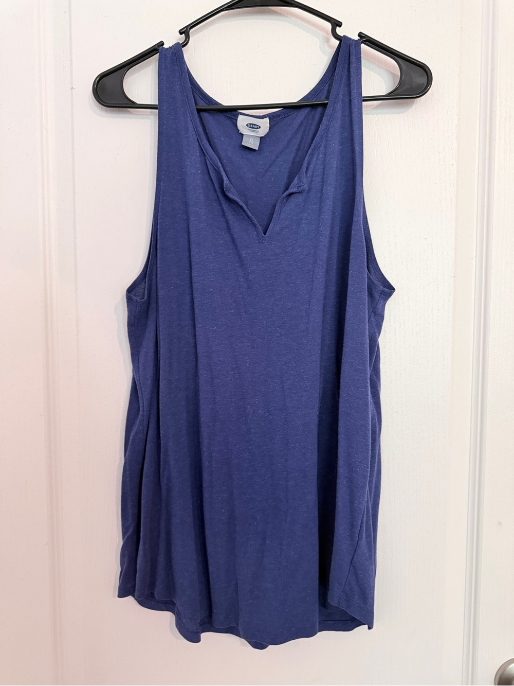 Old Navy Indigo Blue V-Notch Sleeveless Tank